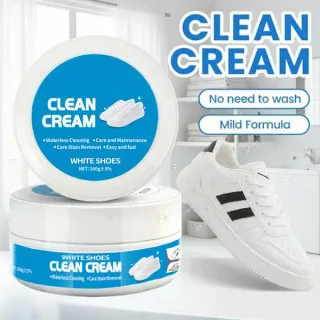 Krema za čišćenje bijelih cipela bez pranja